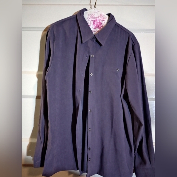 Chadwicks 16 women's button down shirt purple - Picture 1 of 2